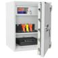 Preview: Rottner Wertschutzschrank EN2 Diamant Fire Premium PO80 Doppelbartschloss grau T05914